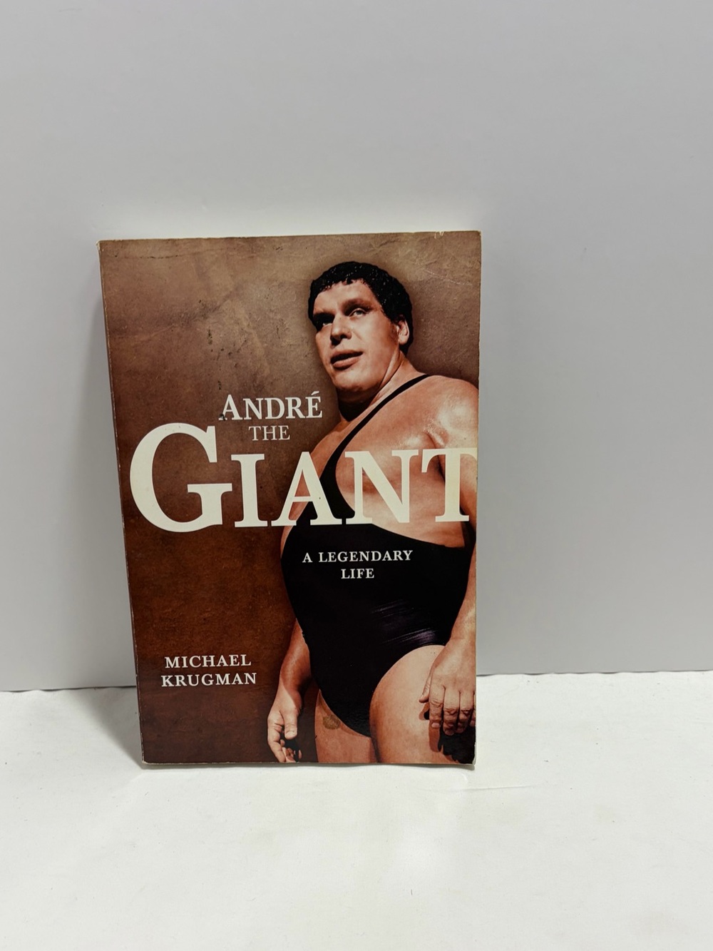 Andre the Giant Book “A Legendary Life” by Michael Krugman